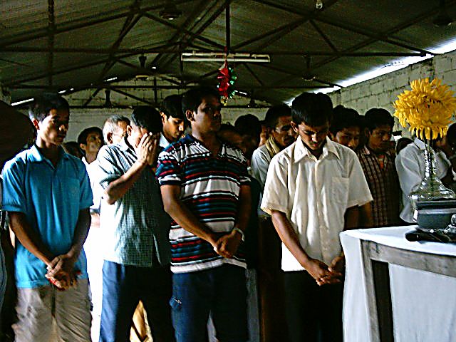 Prayer with pastors and leaders in West Nepal