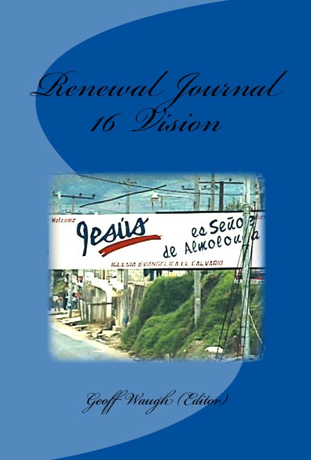 Renewal Journal 16: Vision