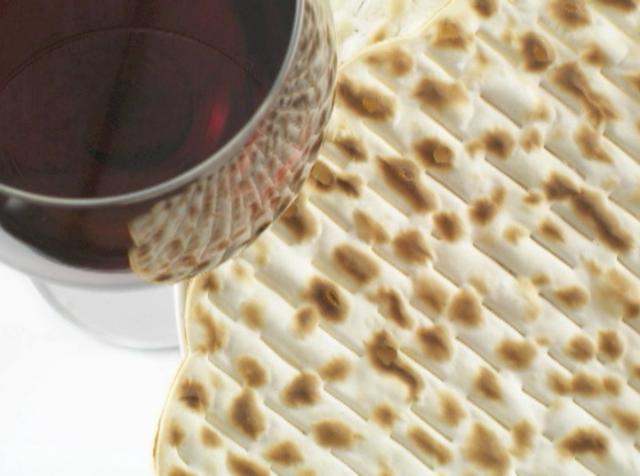 communion striped bread