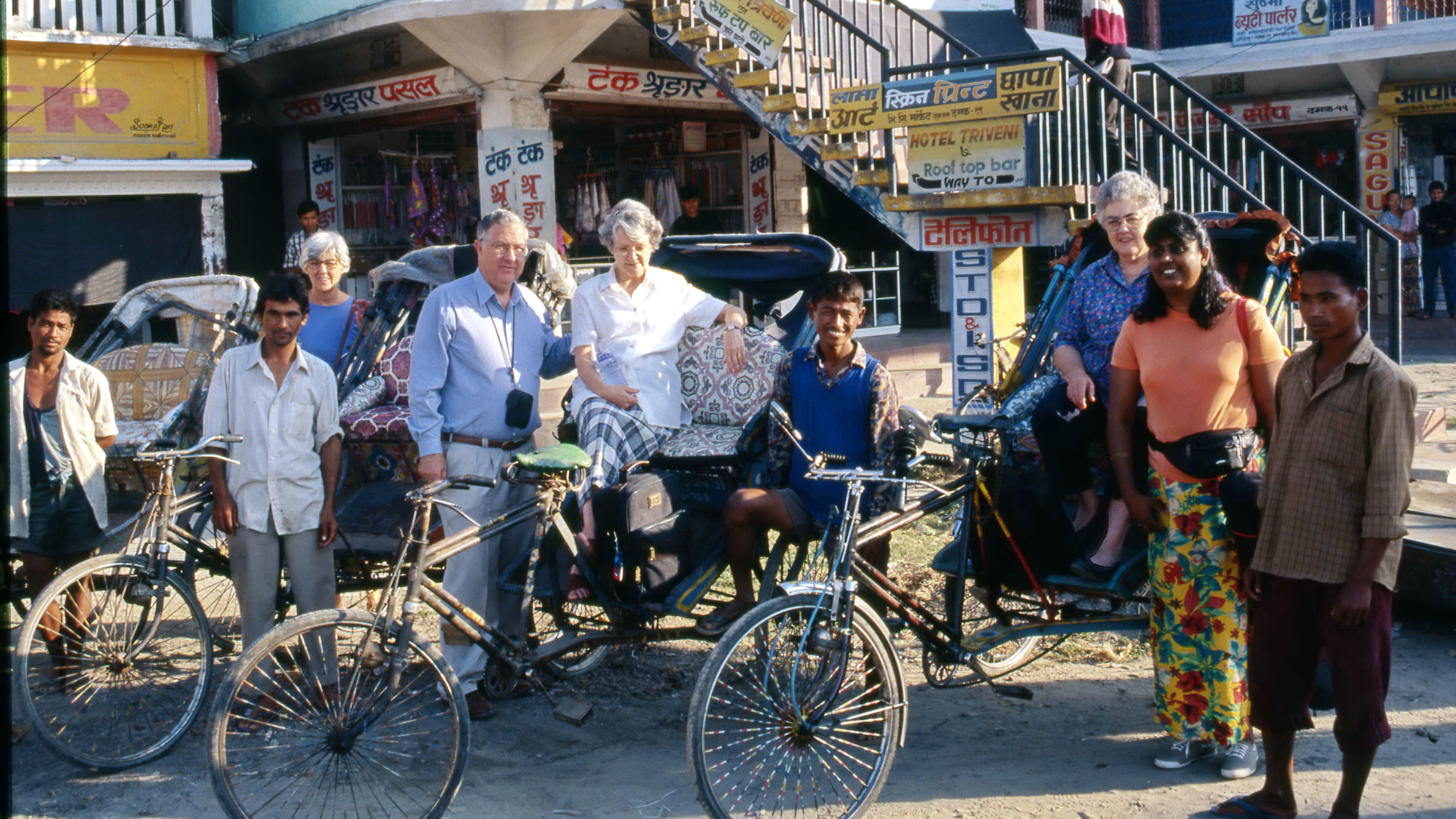 Bob & Jill Densley and team in Nepal