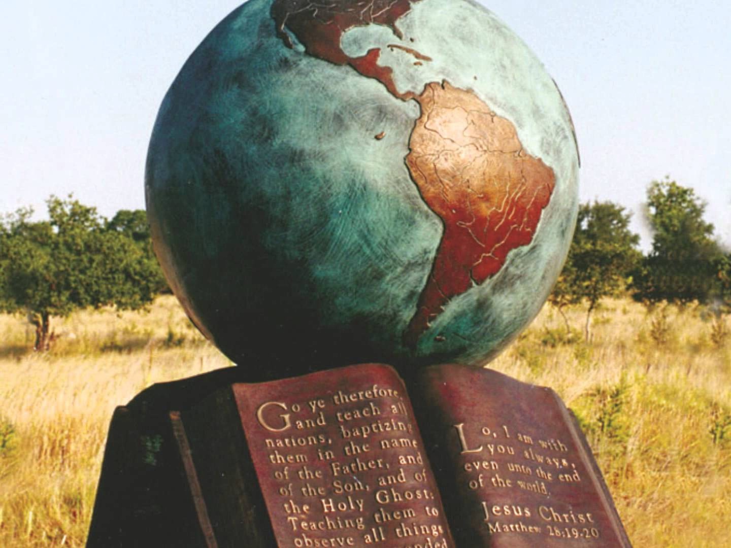 The Great Commission sculpture by Max Giener
