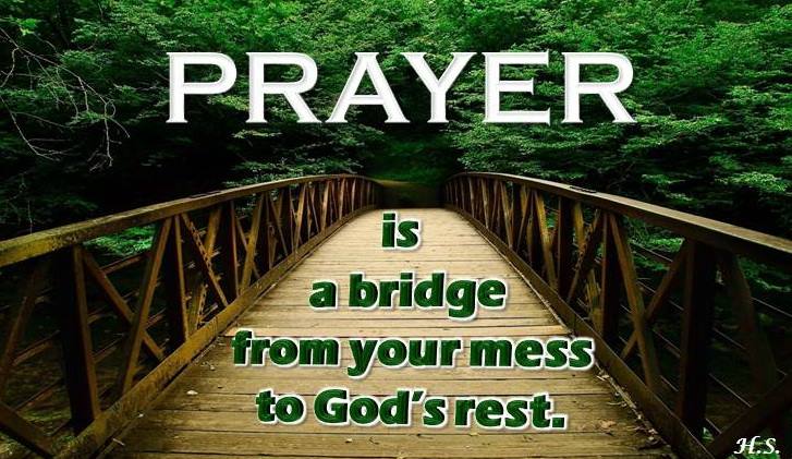 Prayer a bridge