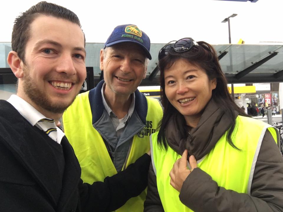 Simon Mclean train sation